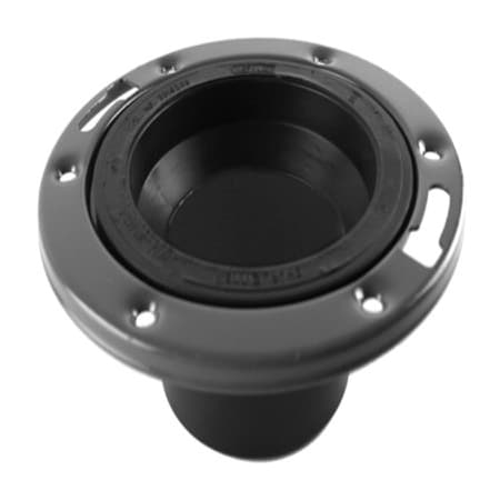 Charlotte Pipe And Foundry 4x3 ADJ Closet Flange ABS 00812  0600HA